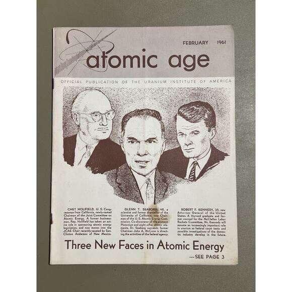 Atomic Age Magazine - 9 Issues From 1961 - Picture 3 of 11